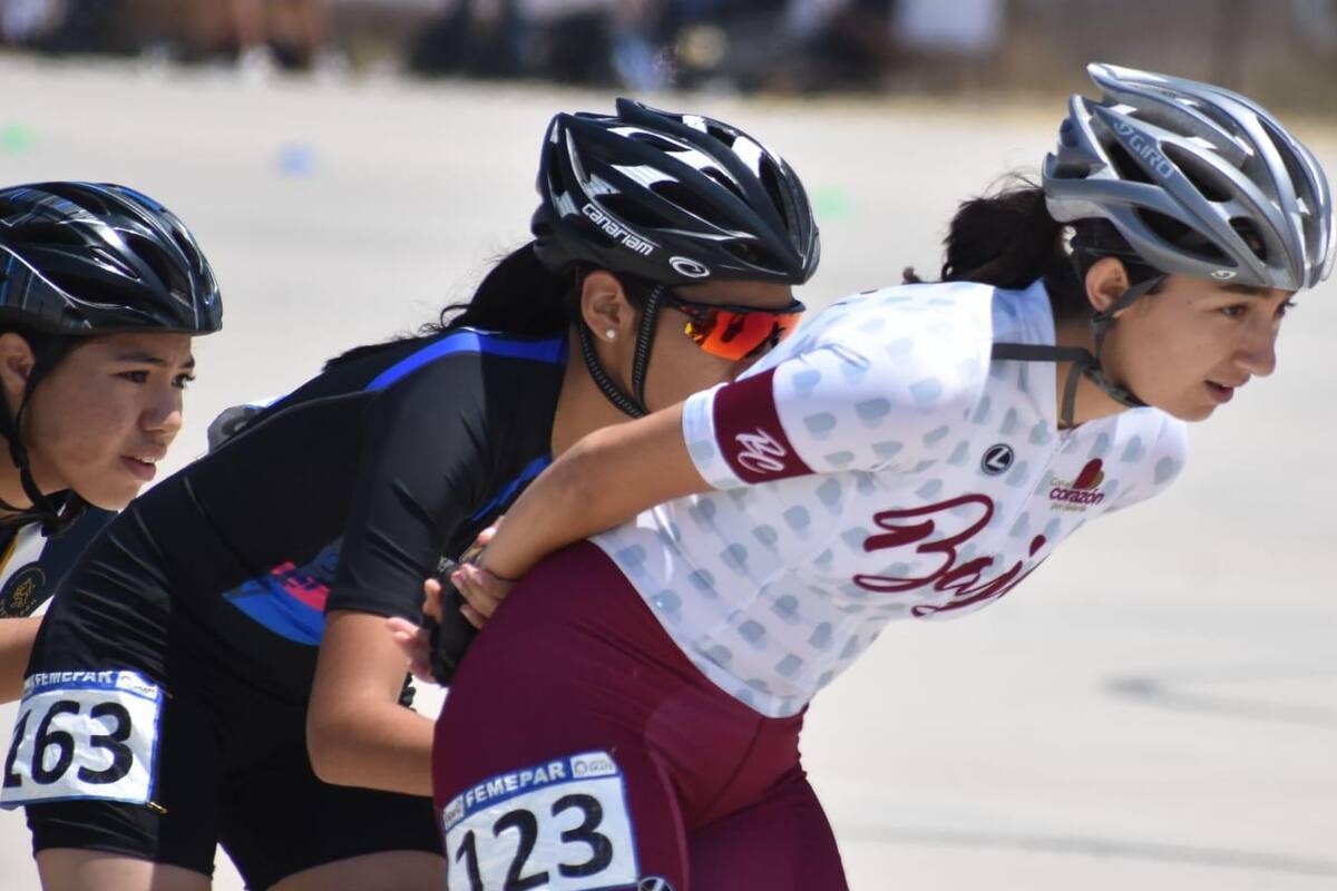 Karissa García logra tercer oro en los patines de velocidad