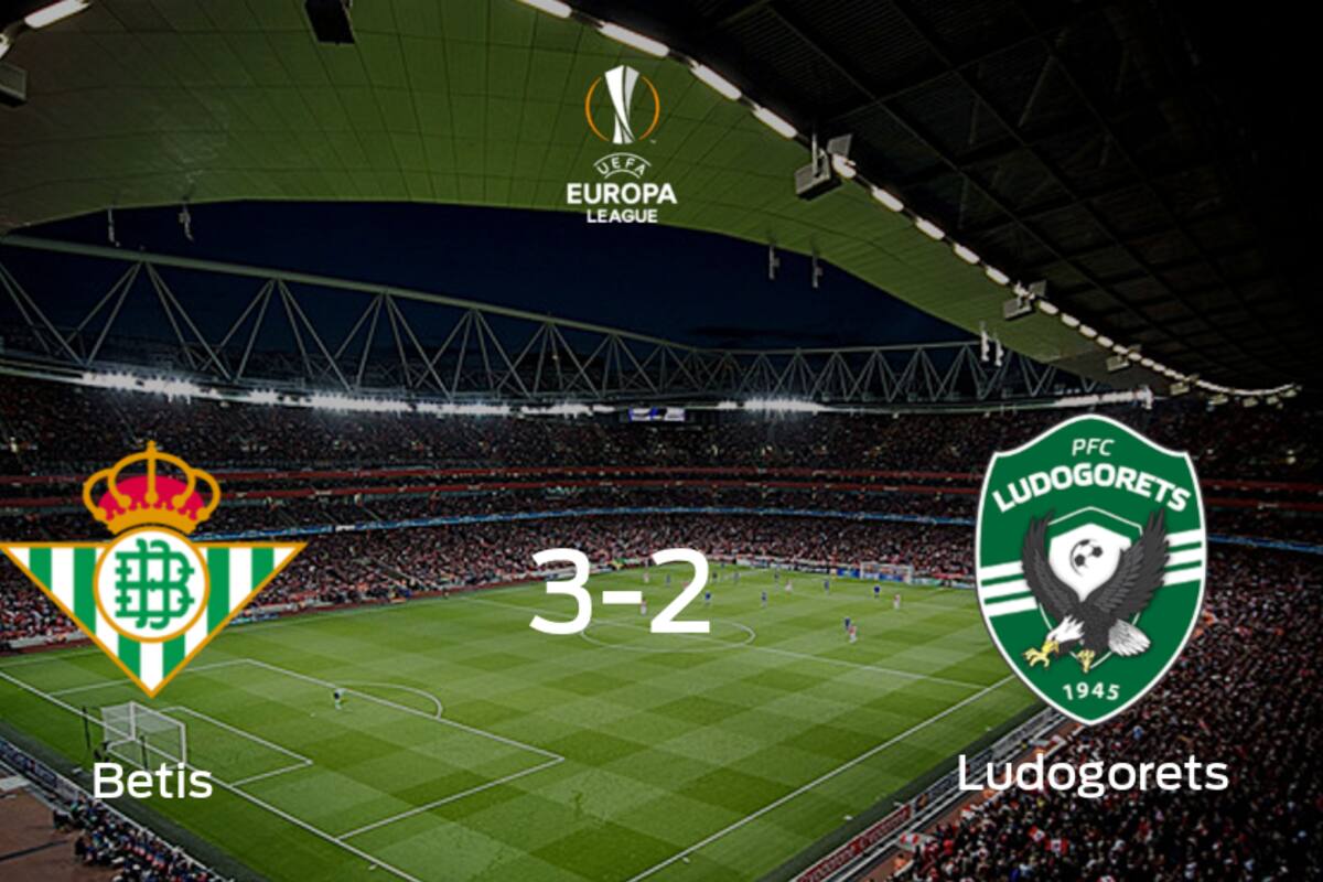 Tres puntos para el equipo local: Real Betis 3-2 Razgrad Ludogorets