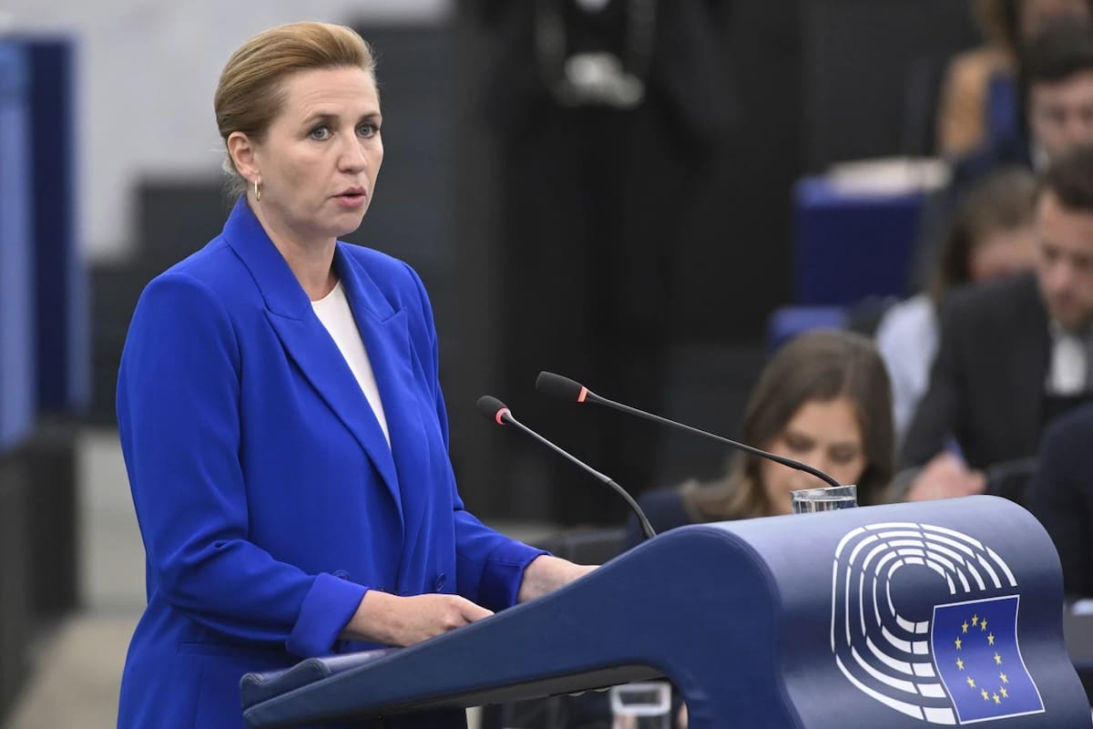 primera ministra danesa Mette Frederiksen.