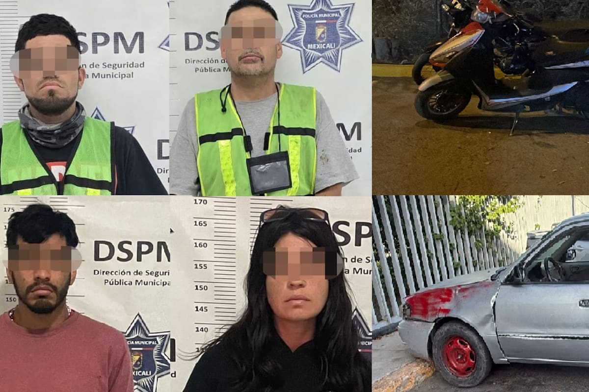 Recuperan policías auto y moto robada