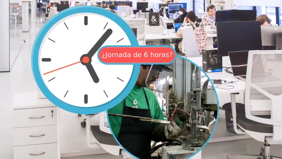 Así cambiarían los horarios con la reducción de la jornada laboral de 40 horas a la semana en México.