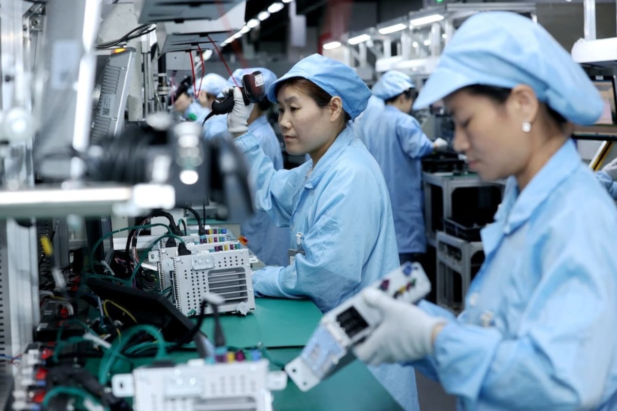 Trabajadoras en China. Foto: Reuters