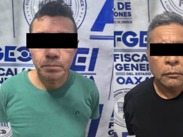 Capturan en Oaxaca a dos hombres por violento robo a sucursal bancaria