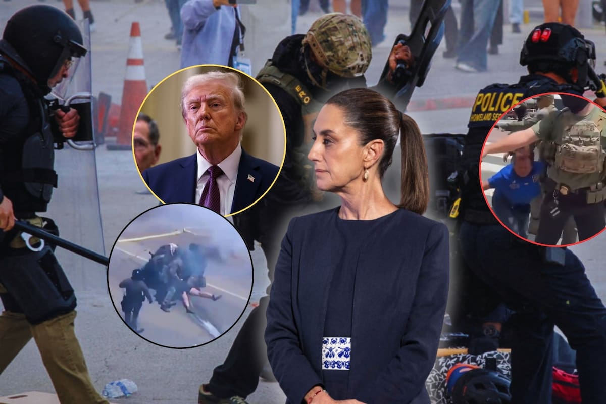 Sheinbaum denuncia de injustas las redadas en California y advierte que EEUU solo está afectando a su economía; anuncia medidas para ayudar a mexicanos afectados