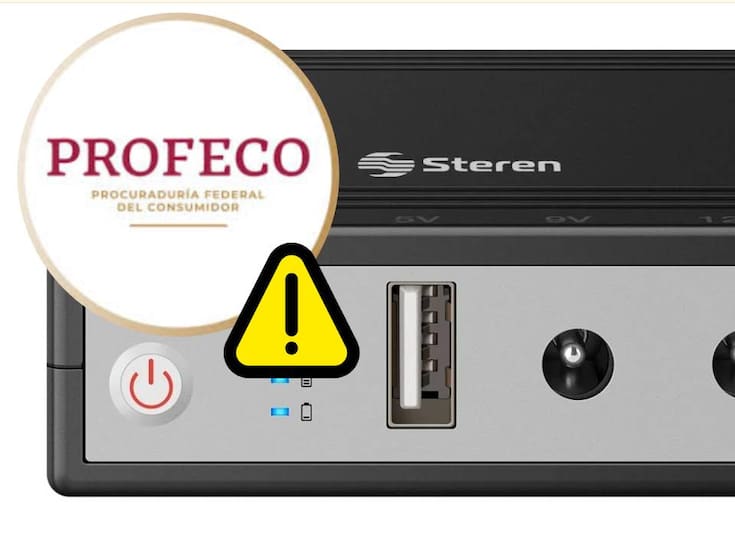 Profeco y Steren alertan sobre un Mini Ups, que podría causar quemaduras a los usuarios por contacto