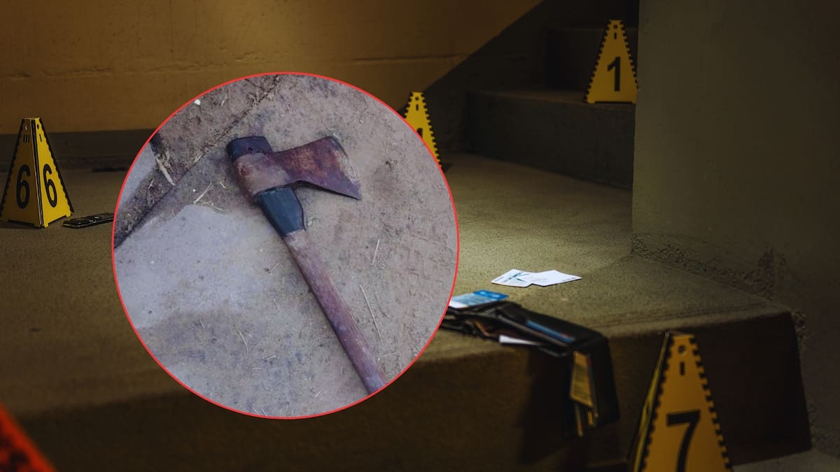 Trabajador mata brutalmente a su jefe con un hacha y hiere de gravedad a su esposa en Chihuahua; el hijo de la pareja los encontró en un charco de sangre