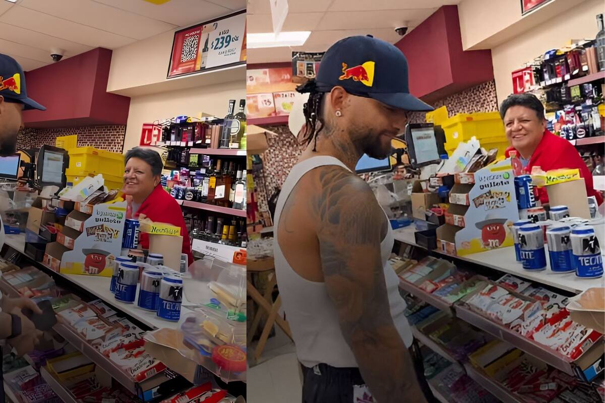 Maluma sorprende visitando tienda de conveniencia en Monterrey para comprar cerveza; así reaccionó el cajero