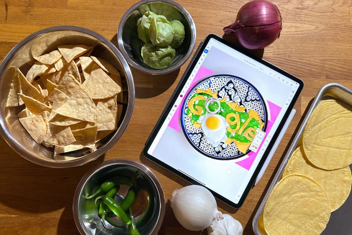 Google celebra a los chilaquiles mexicanos con un doodle