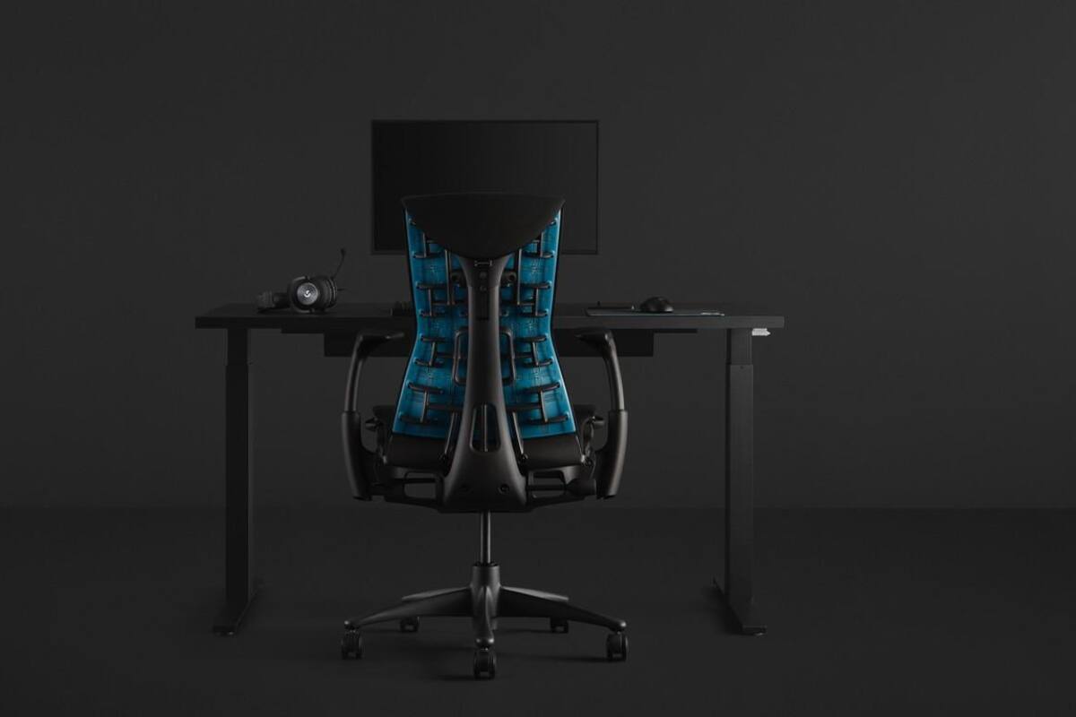 Logitech y Herman Miller se unen para hacer la silla de juego embody