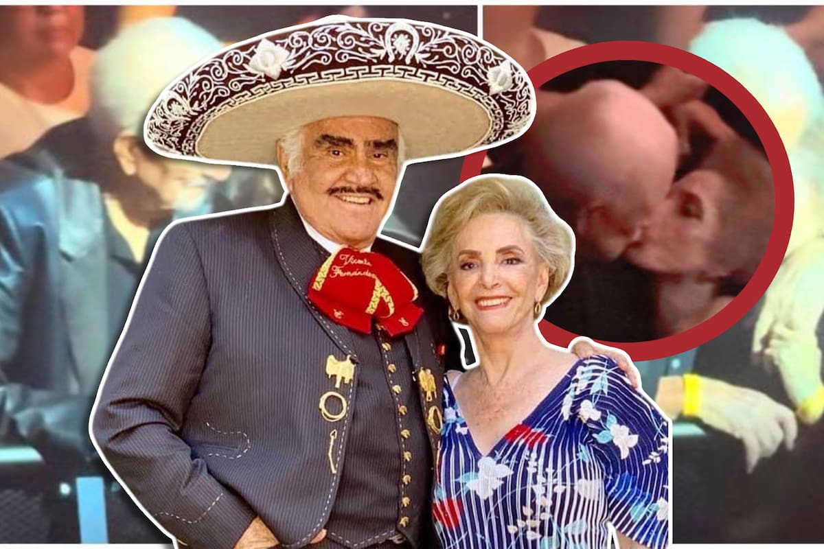 ¿Viuda de Vicente Fernández tiene nuevo novio? Revelan la identidad del “galán” que besaba a doña Cuquita