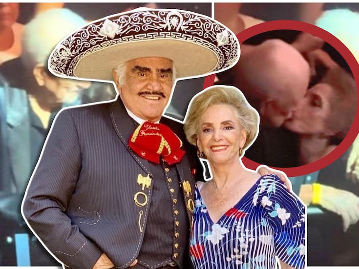 ¿Viuda de Vicente Fernández tiene nuevo novio? Revelan la identidad del “galán” que besaba a doña Cuquita