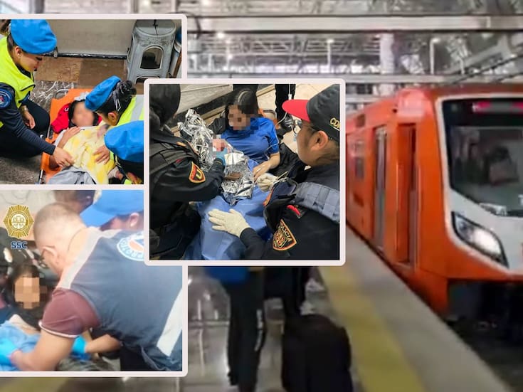 Al menos tres bebés nacieron dentro del metro de la CDMX durante el 2025