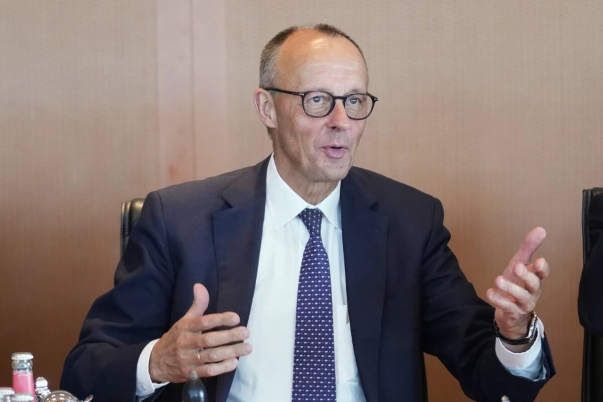 Fotografía de archivo del canciller alemán, Friedrich Merz. | Crédito: AP