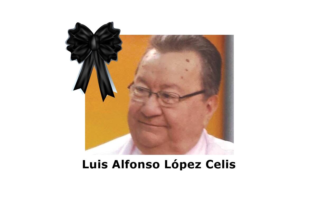 Luis Alfonso López Celis falleció a los 76 años