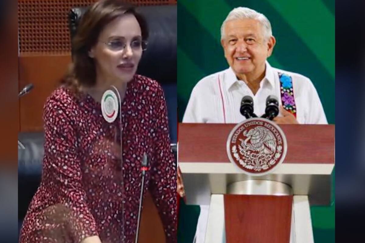 Lilly Téllez responde a AMLO: "Yo pienso con la cabeza y él con los pies"
