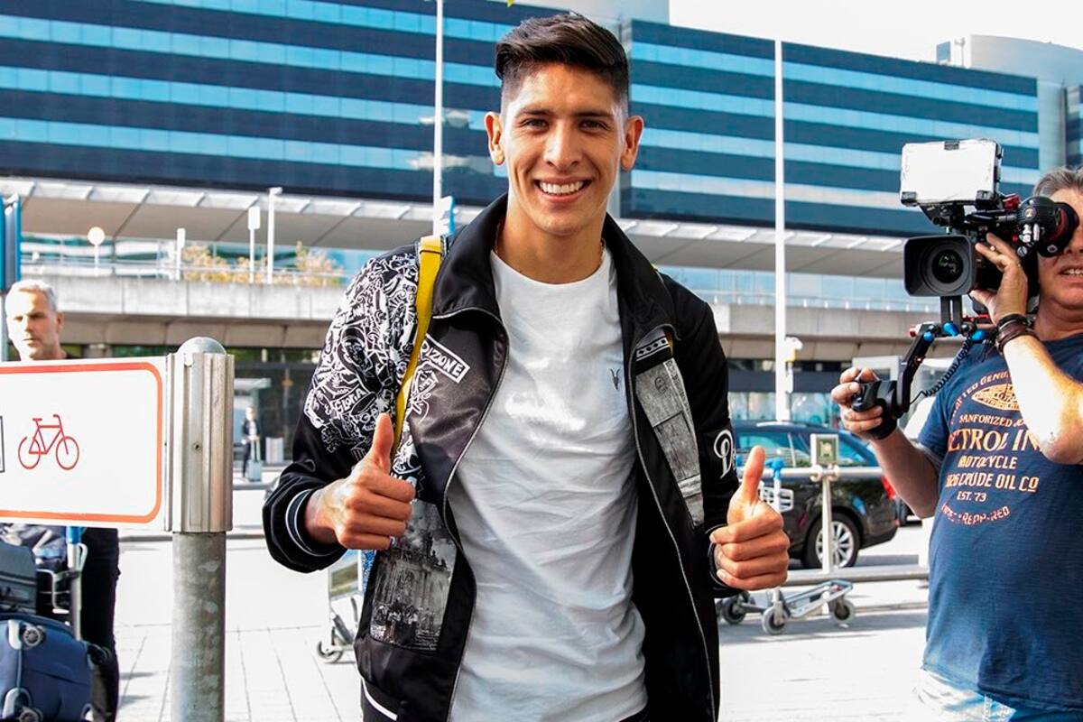 Edson Álvarez ya está en Holanda para reportar con el Ajax