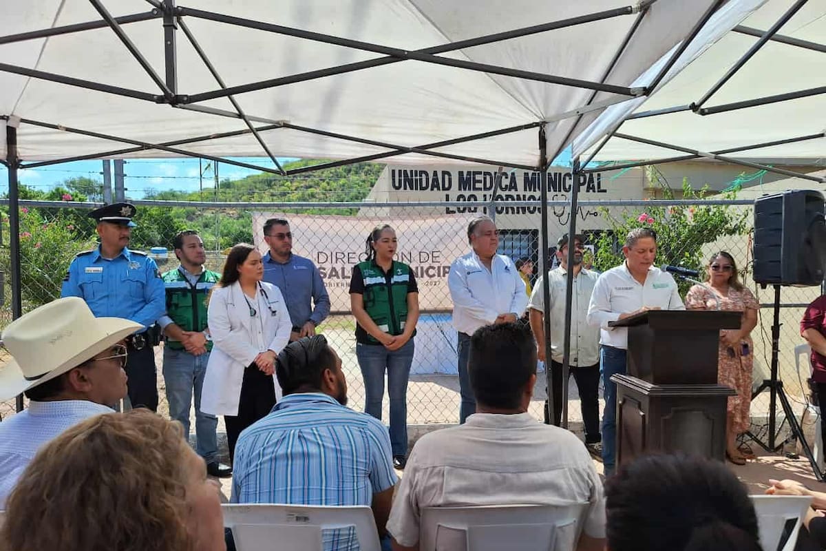 Reabren Unidad Médica Municipal de Hornos