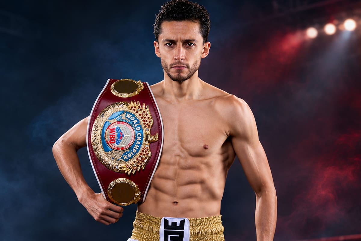 Rafael “Divino” Espinoza provoca sangriento corte en Ricardo Blandón y retiene título mundial tras nocaut técnico en Arabia Saudita