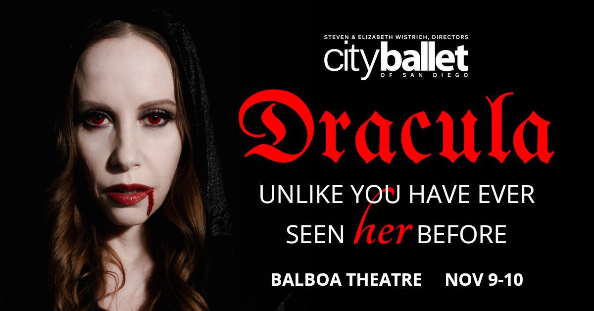 "Dracula" con el City Ballet de San Diego