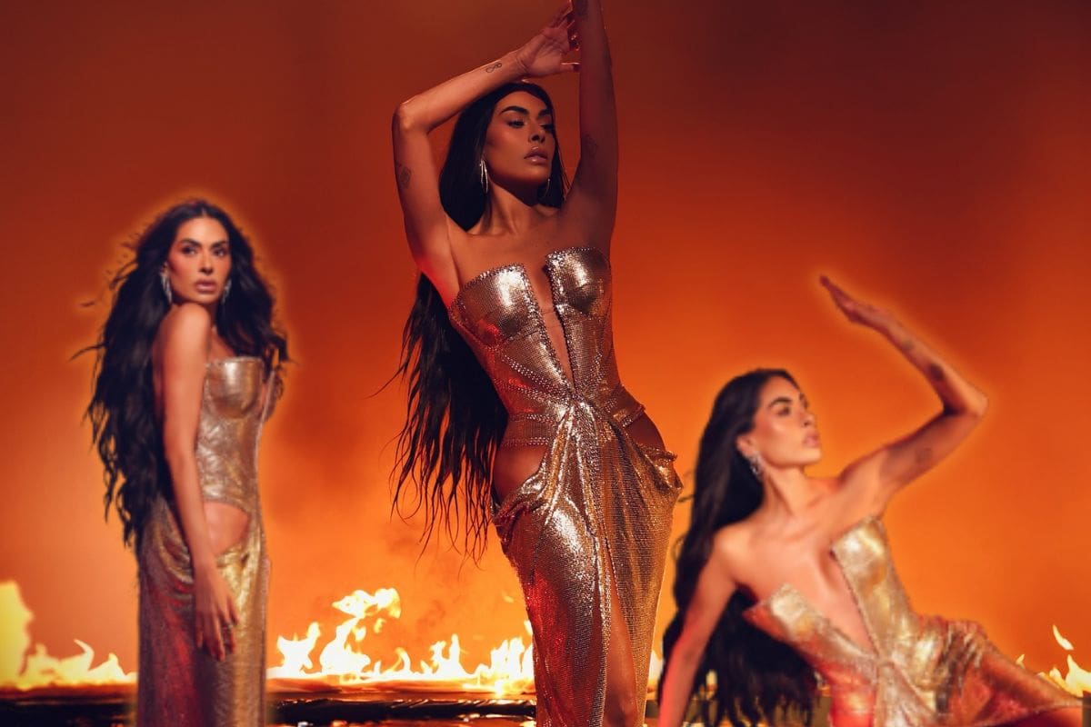 ¿Cuánto cuesta el lujoso vestido dorado que usó Galilea Montijo en la gran final de “La Casa de los Famosos México”?