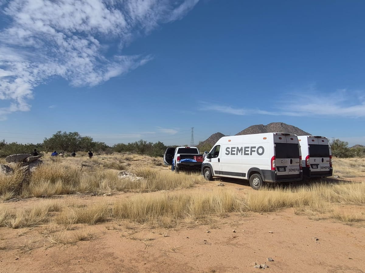 Homicidio en Hermosillo: localizan cuerpo con violencia en arroyo de la colonia Monteregio; la víctima no ha sido identificada. Foto: GH