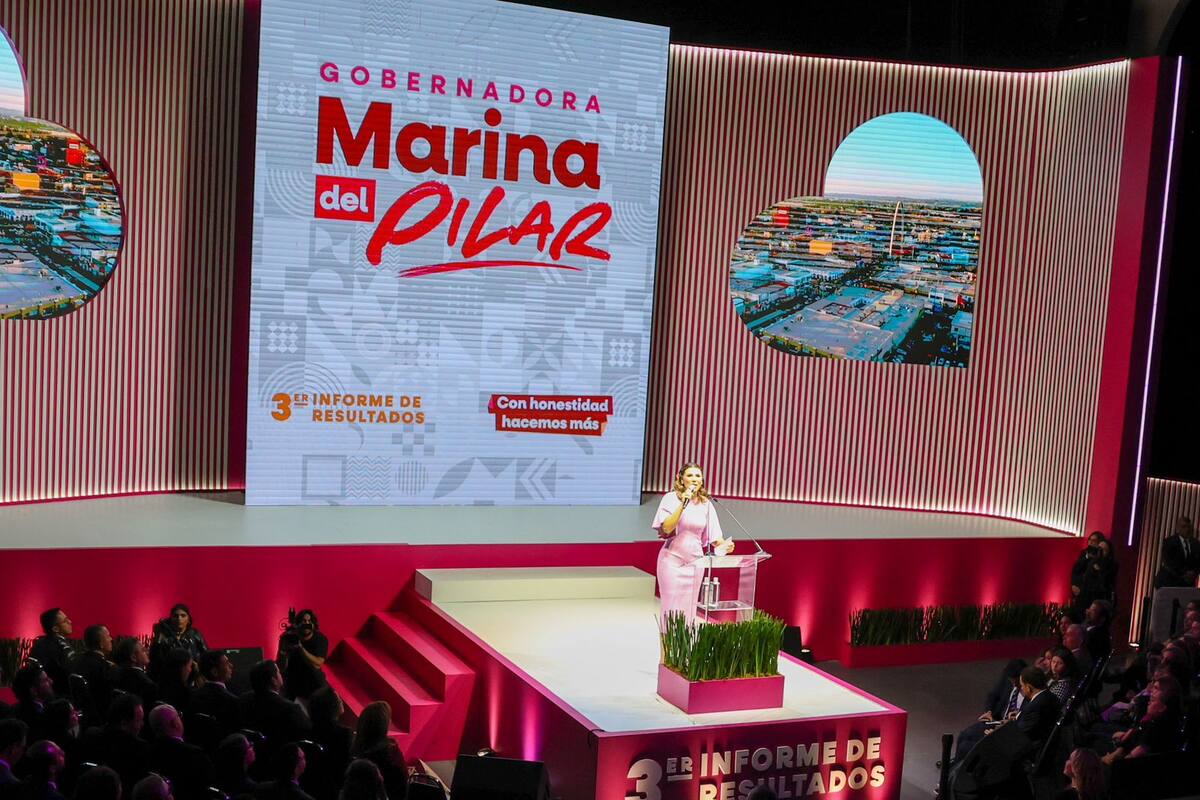 Presenta Marina del Pilar tercer informe de gobierno en Tijuana