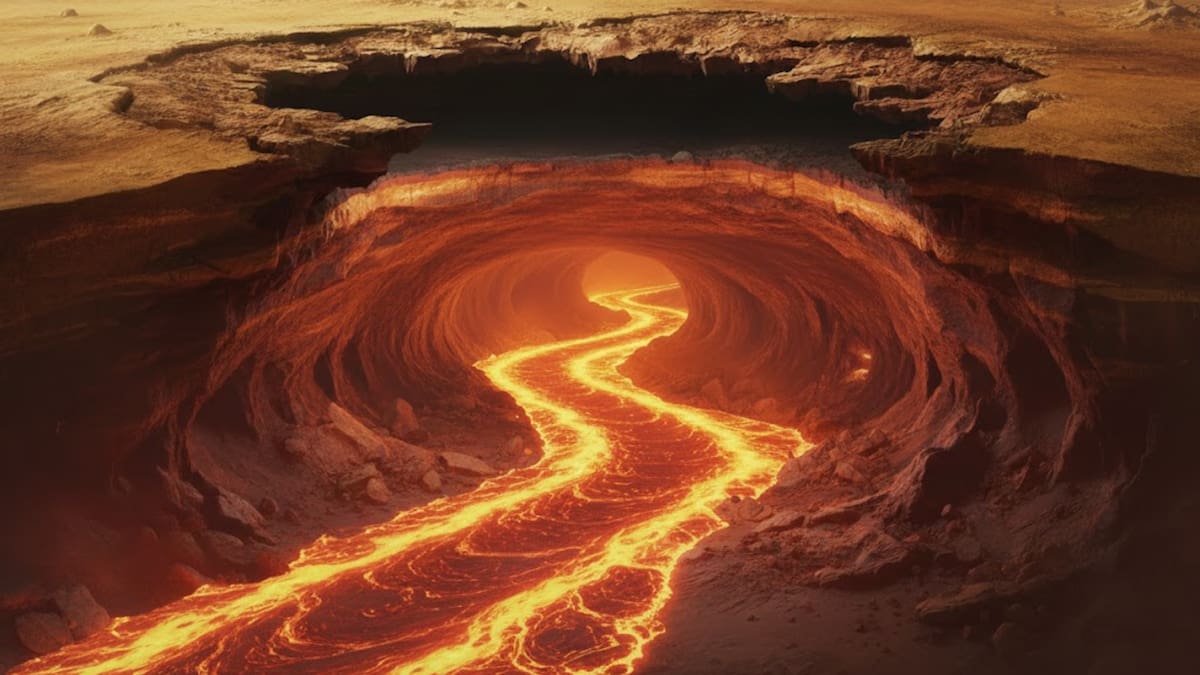 Confirman la primera cueva volcánica en Venus: un túnel subterráneo de casi un kilómetro descubierto con datos de la NASA