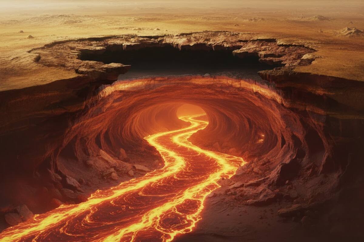 Confirman la primera cueva volcánica en Venus: un túnel subterráneo de casi un kilómetro descubierto con datos de la NASA