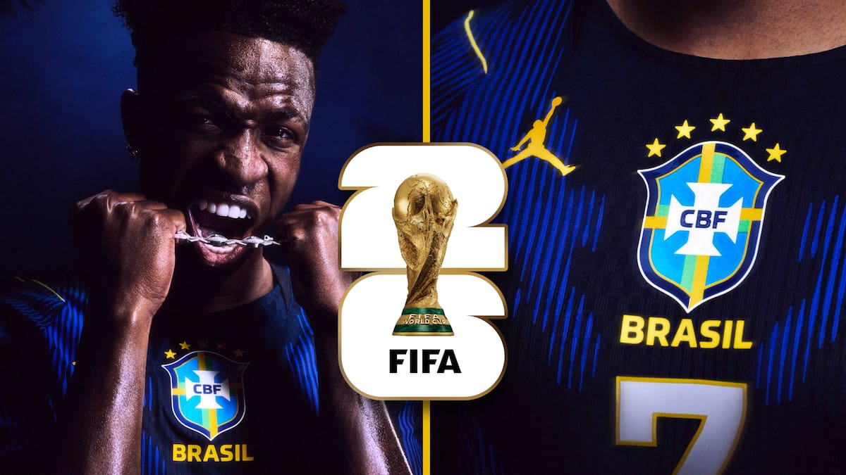 En 2026, Brasil vestirá el primer uniforme marca “Jordan” en la historia de los mundiales