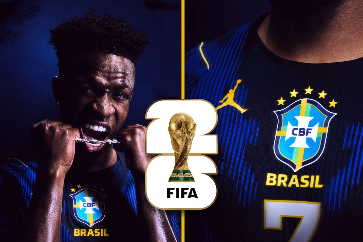 En 2026, Brasil vestirá el primer uniforme marca “Jordan” en la historia de los mundiales