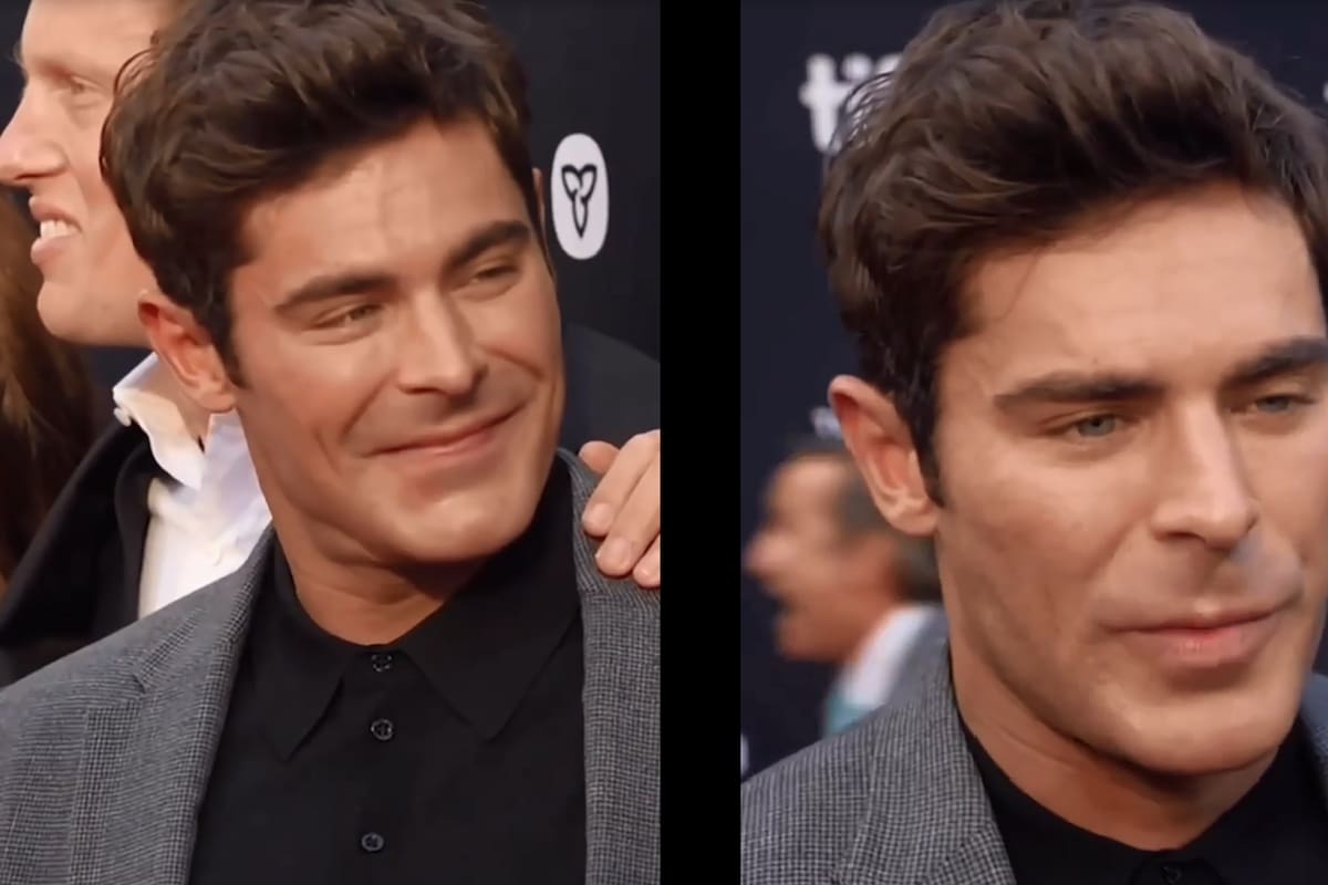 Zac Efron reaparece en público y su rostro causa controversia