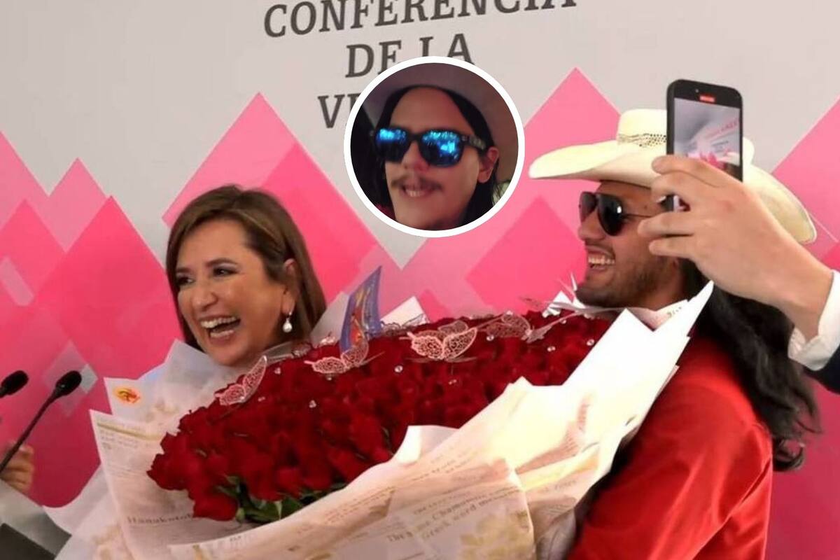 ¿Era otro patrón? Tiktoker se deslinda de video y “ramo buchón” para Xóchitl Gálvez