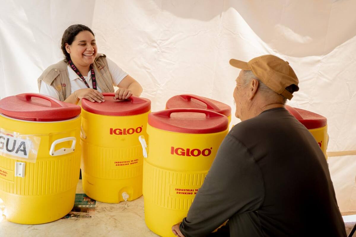 Los Centros de Salud y hospitales en todos los municipios actúan como puntos de hidratación de Suero Vida Oral.