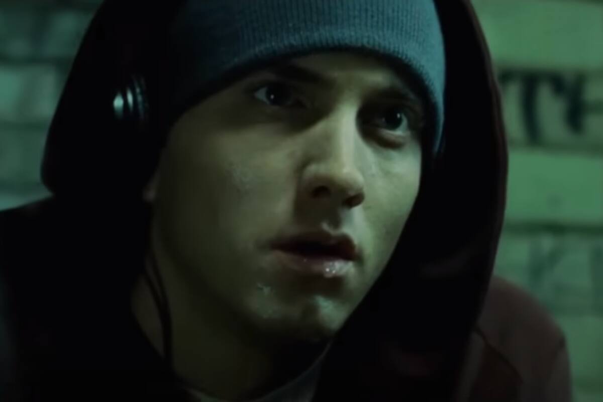 ¿Sabías que Eminem grabó “Lose Yourself” en una sola toma durante la filmación de “8 Mile”?
