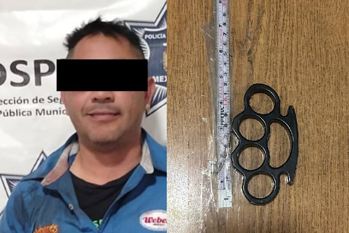 Empleado detenido tras golpear a compañero con manopla en la cabeza