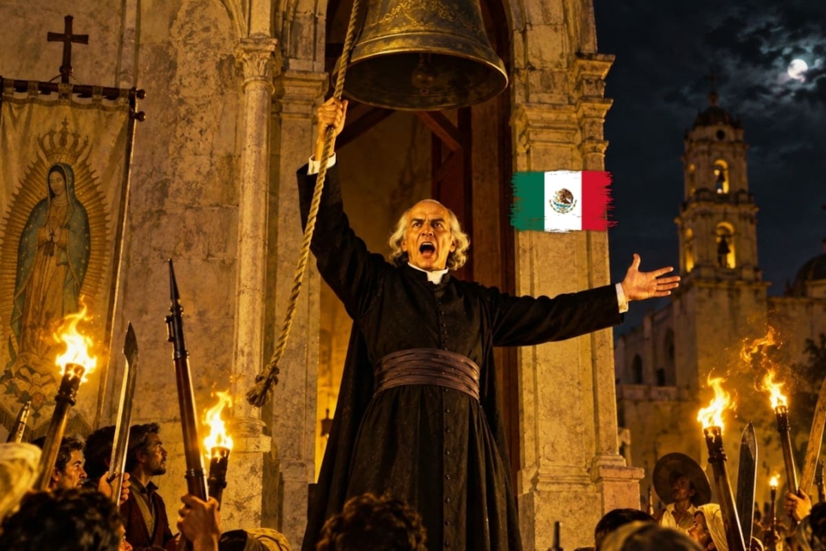 Quién fue Miguel Hidalgo y Costilla, el sacerdote que dio el Grito de Dolores en 1810 y se convirtió en el Padre de la Patria, pero terminó fusilado en 1811 antes de ver consumado el movimiento contra el dominio español