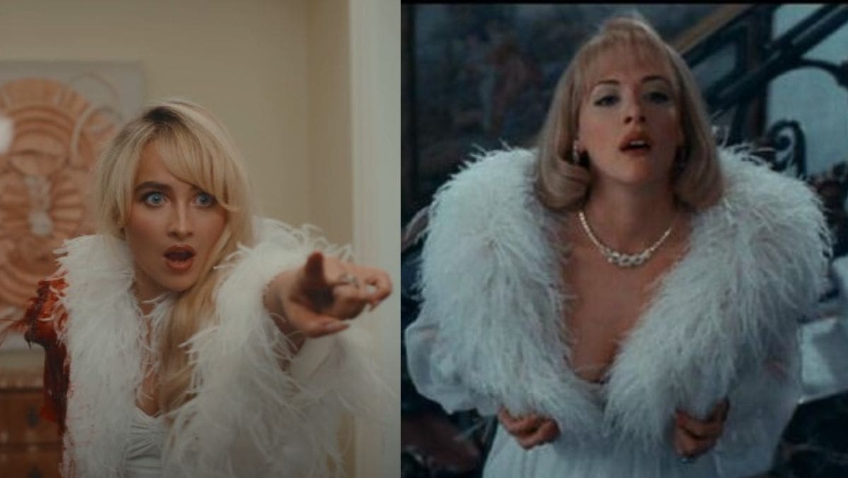 Referencia a 'Addams Family Values' en el video de Sabrina Carpenter