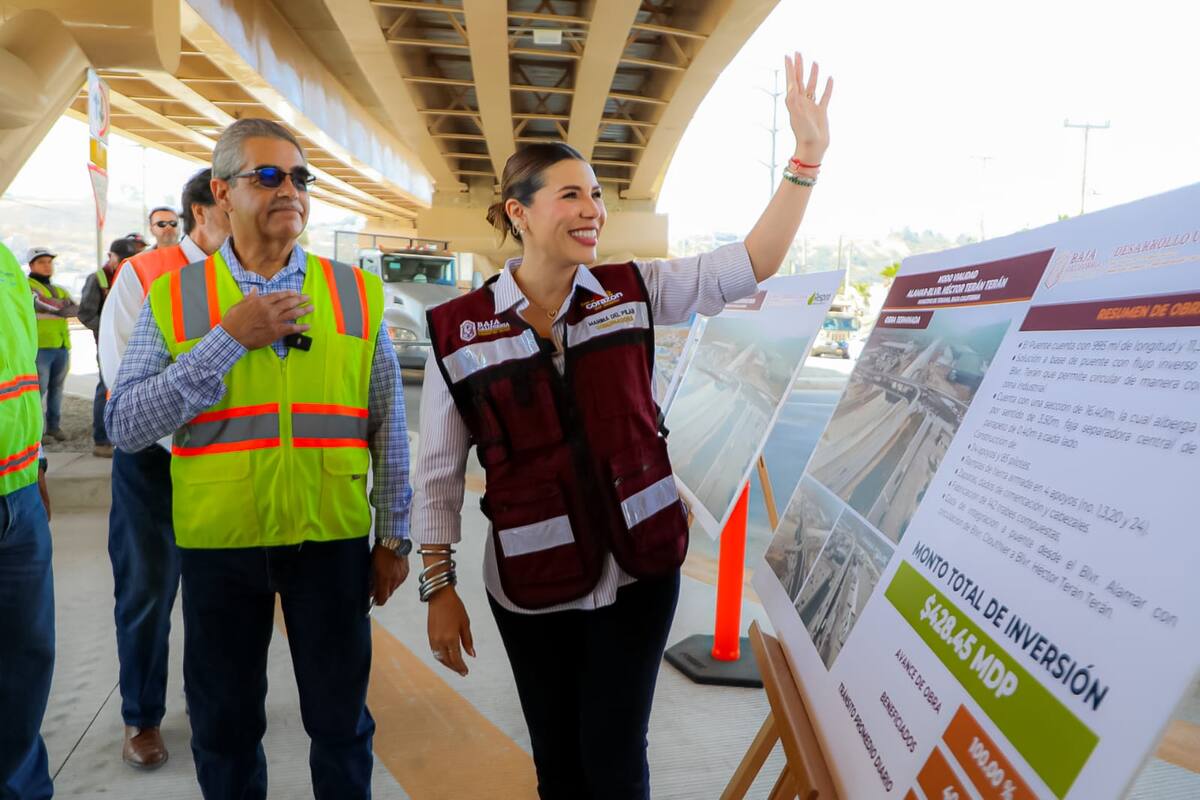 Nodo Alamar: Supervisa Marina del Pilar operación de la obra