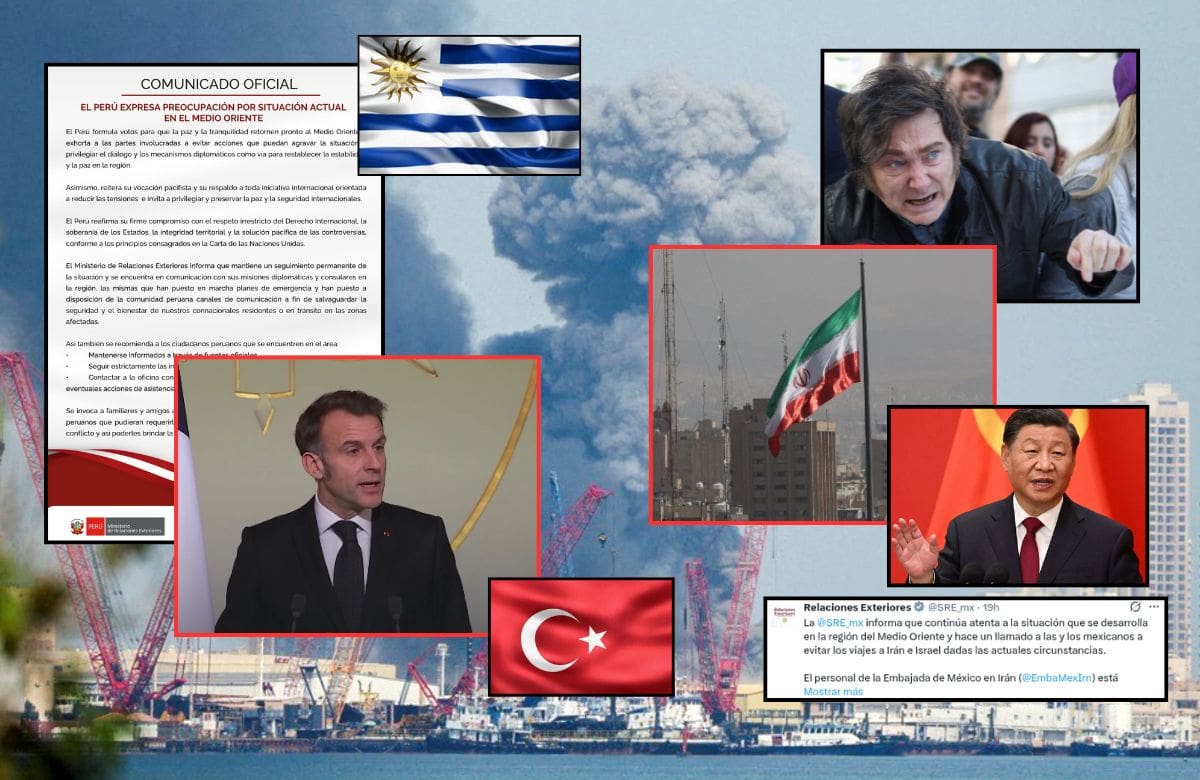 Varios gobiernos expresaron “extrema preocupación”, condenaron actos que vulneren el derecho internacional y pidieron retomar negociaciones diplomáticas ante ataques de EEUU e Israel a Irán. | Especial GH/Reuters/AP/Captura de Pantalla