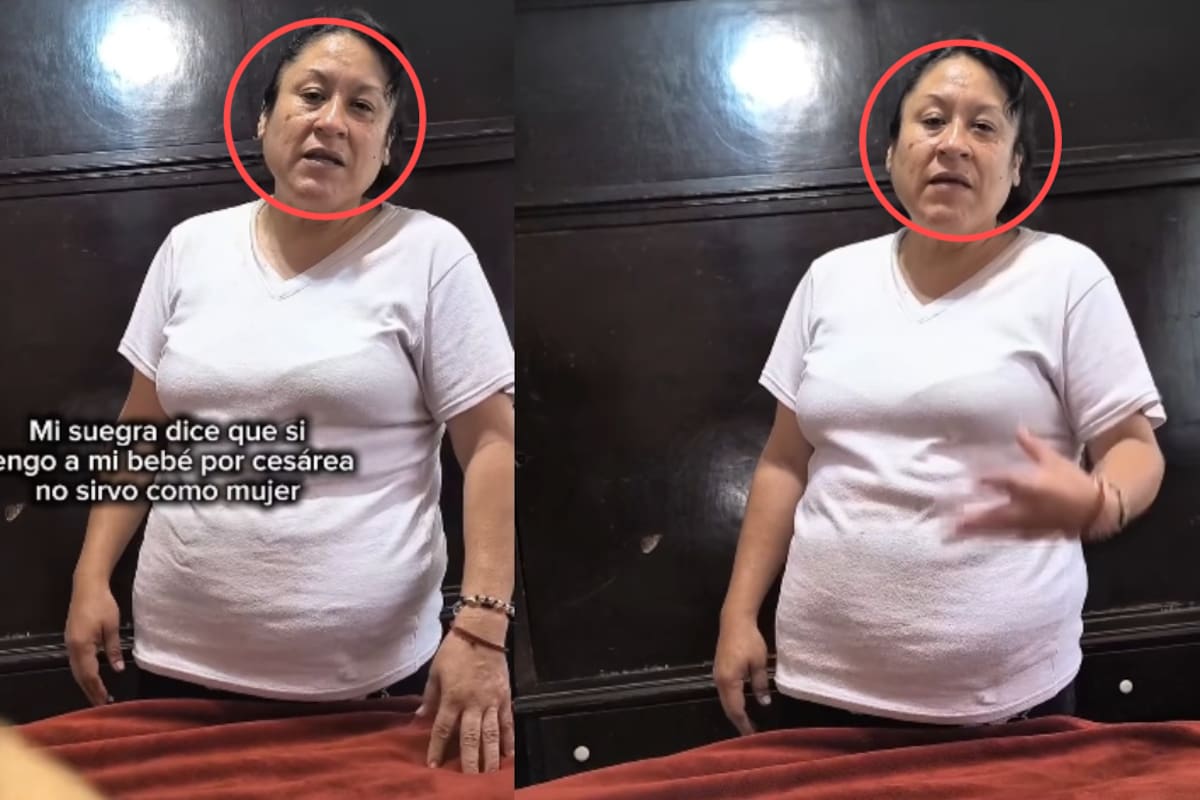 “Eso es de una mujer que no sabe parir, que no sirve para ser madre”: Mujer se vuelve viral por decirle a su nuera que no sirve para ser madre por no poder dar a luz de forma natural