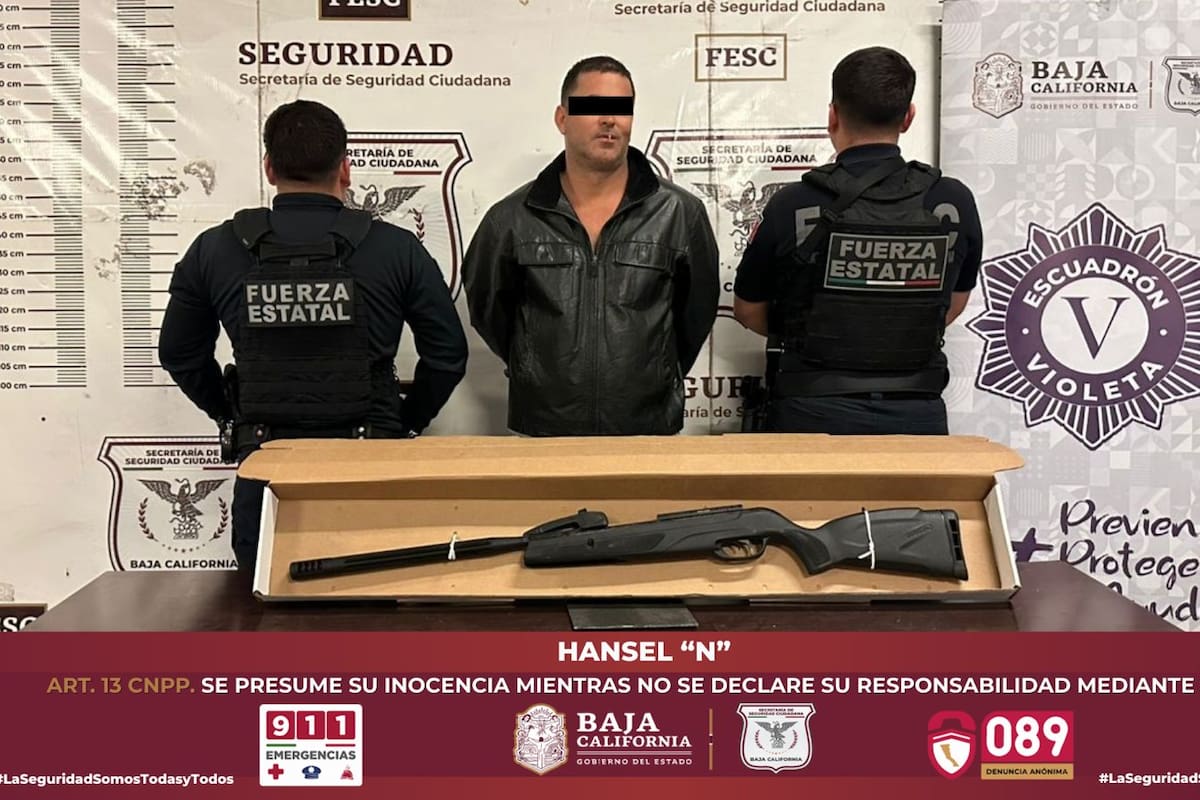 Detienen a dos hombres detenidos tras agresiones a mujeres en Tijuana; Escuadrón Violeta interviene