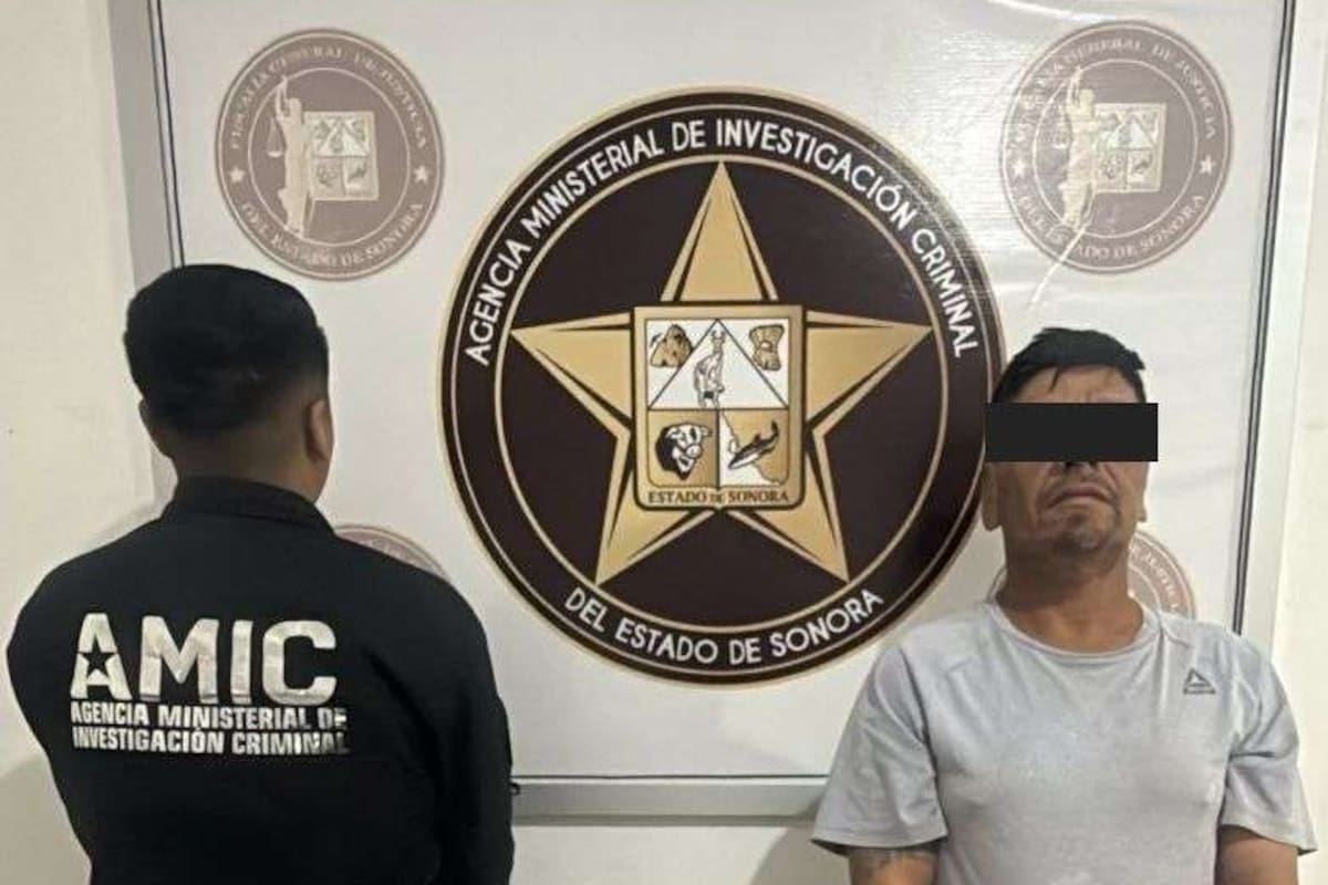 Capturan a presunto homicida en Caborca