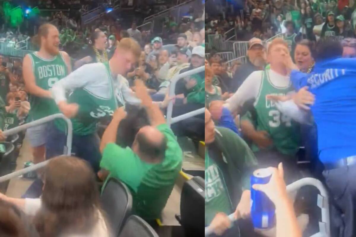VIDEO: Fans de los Celtics arman pleito en el TD Garden