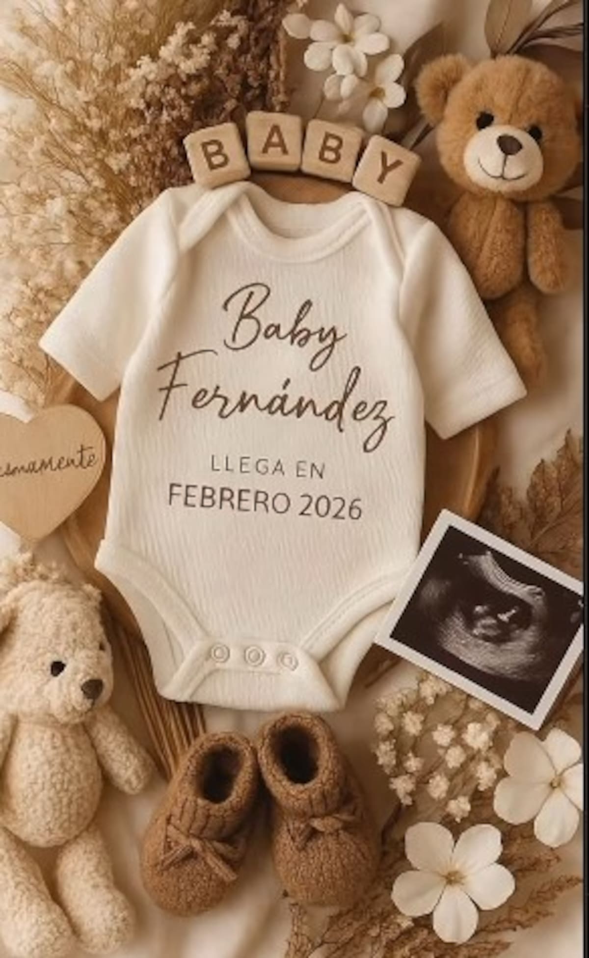 Vicente Fernández Jr. y Mariana González revelan la fecha de nacimiento de su primer hijo / Instagram @vicentefdzjr9