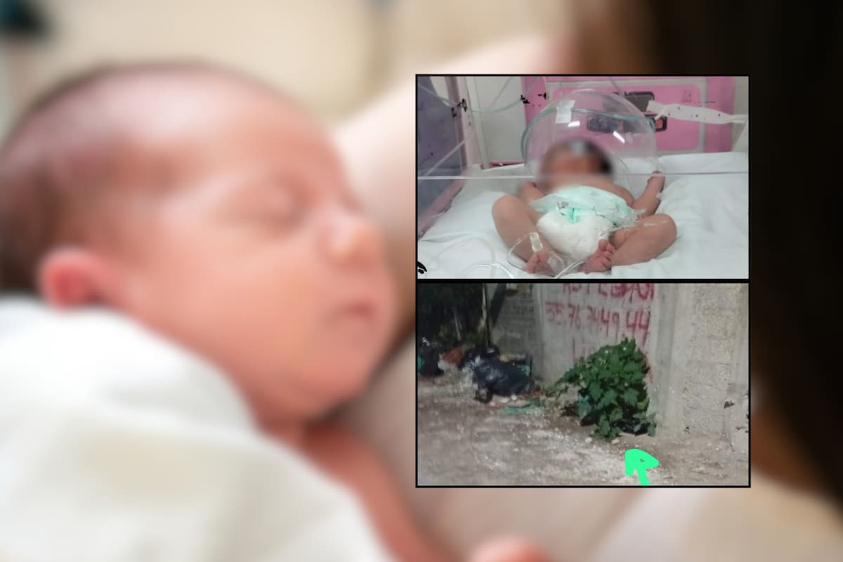 Hallan a recién nacida abandonada dentro de una bolsa en Ciudad Azteca; permanece hospitalizada