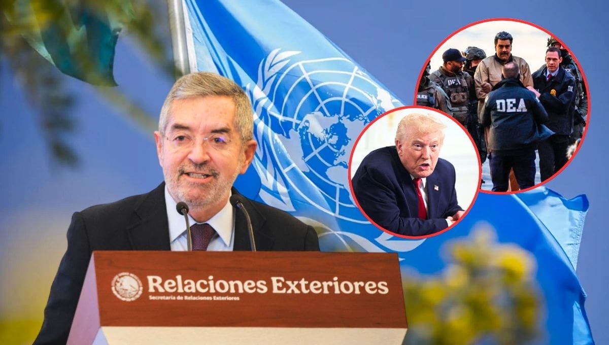 El canciller Juan Ramón de la Fuente criticó la falta de respuesta efectiva de la ONU ante la intervención en Venezuela y reiteró la condena de México al uso unilateral de la fuerza.