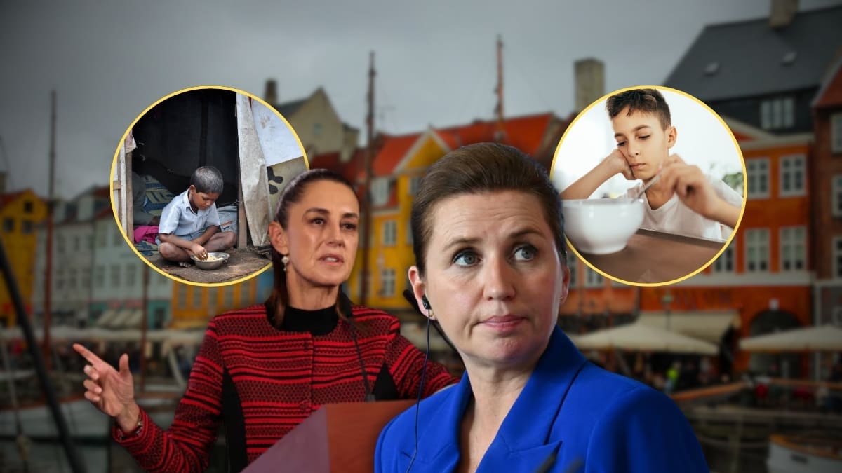 En Dinamarca los hogares pobres tienen una vivienda digna, salud garantizada y apoyo estatal, mientras en México la pobreza se refleja en techos de lámina y colonias sin servicios