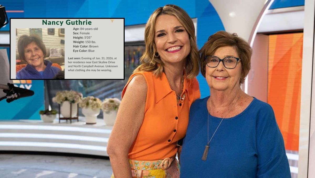 Autoridades de Arizona y el FBI buscan a Nancy Guthrie, de 84 años, desaparecida de su casa en Tucson; investigan el caso como un secuestro. (Foto: Especial GH/People)