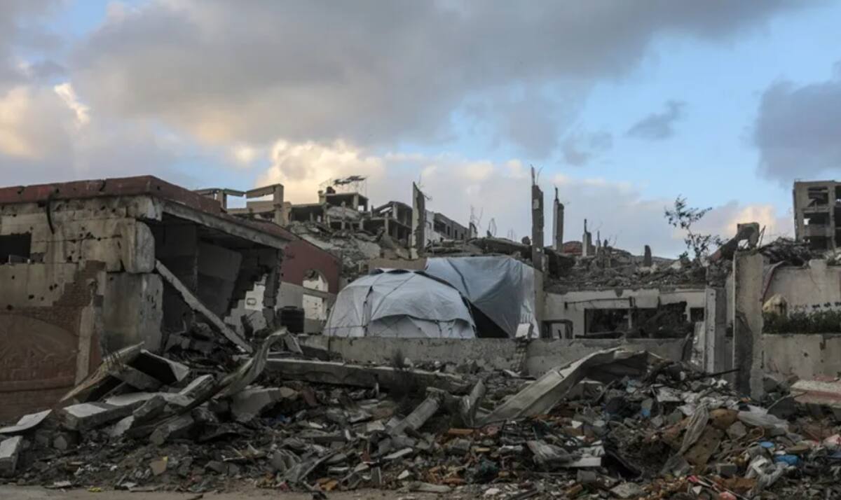 Ataque de hospital en Gaza.