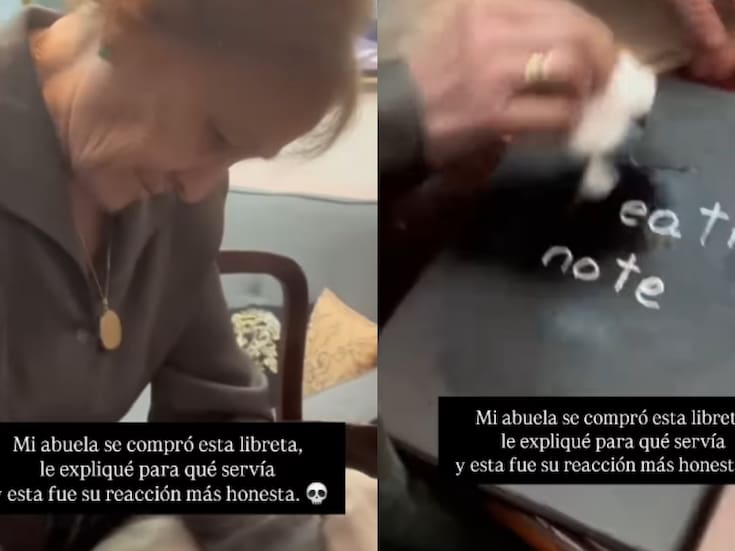 Abuela compra una Death Note sin saberlo; su nieto le explica qué es e intenta borrar el título con acetona